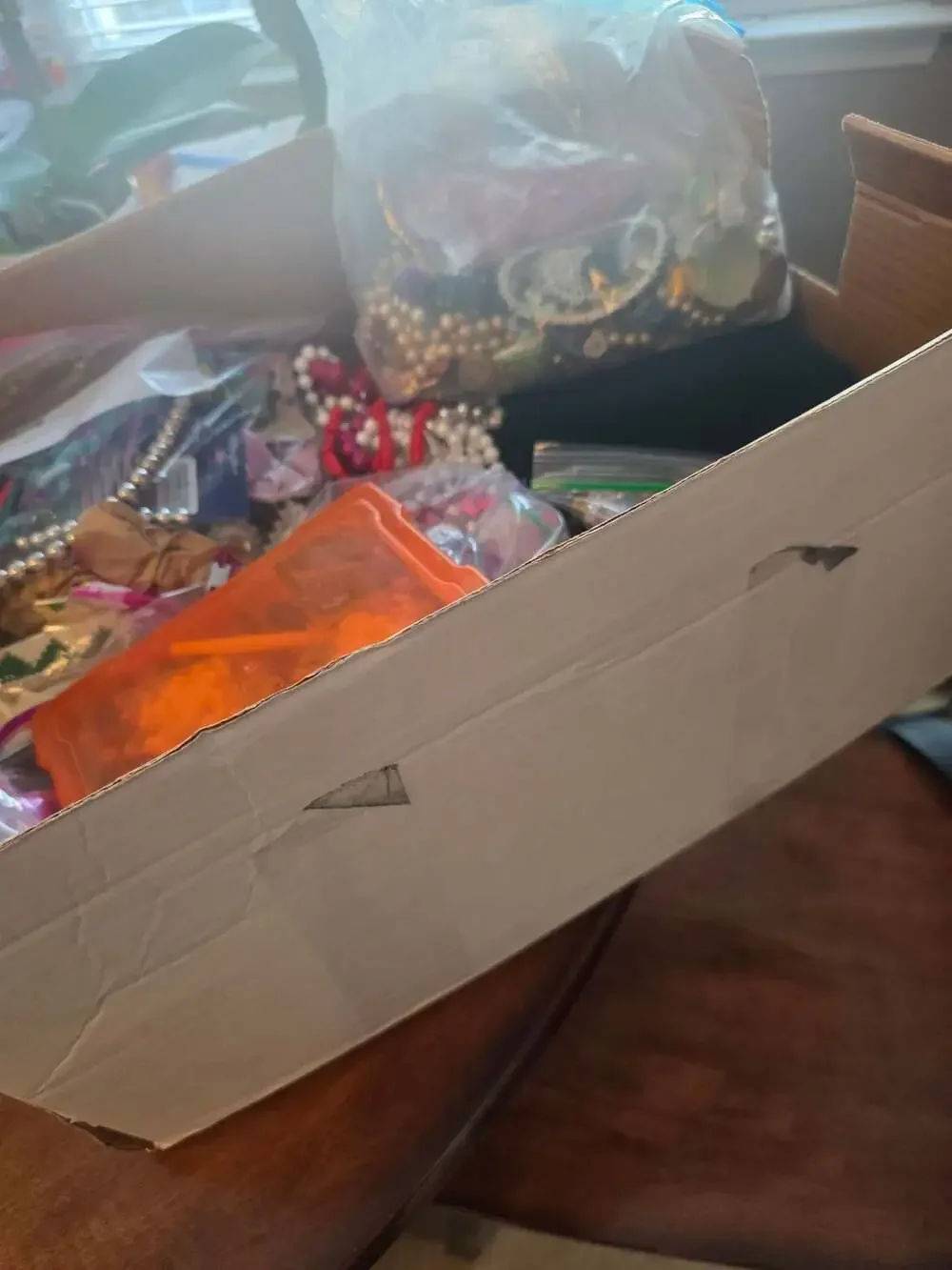 Extra Large Lot of Assorted Jewelry Crafting Beads and Accessories Mystery Box